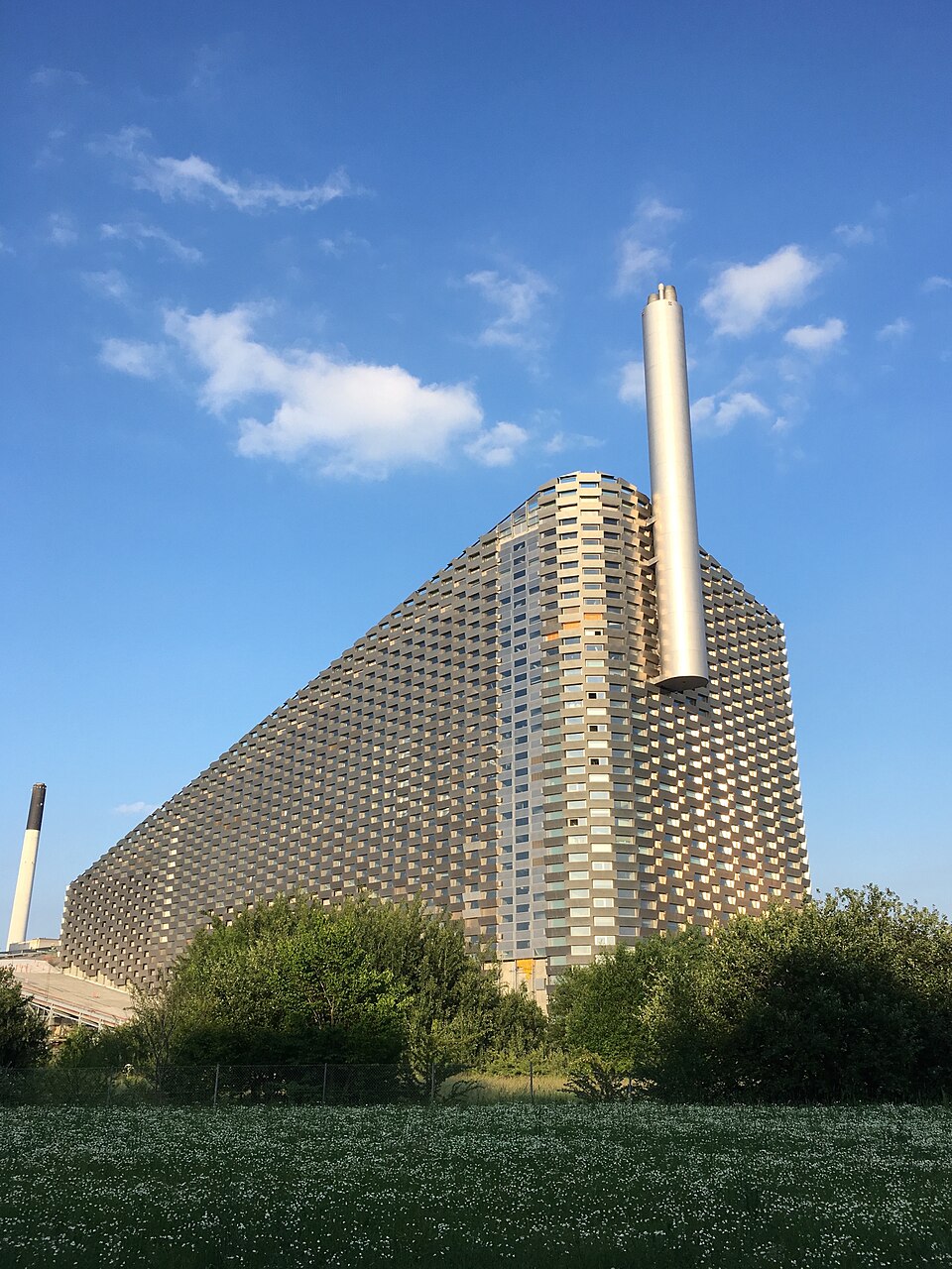 Amager Hill (Copenhill) – výškové práce