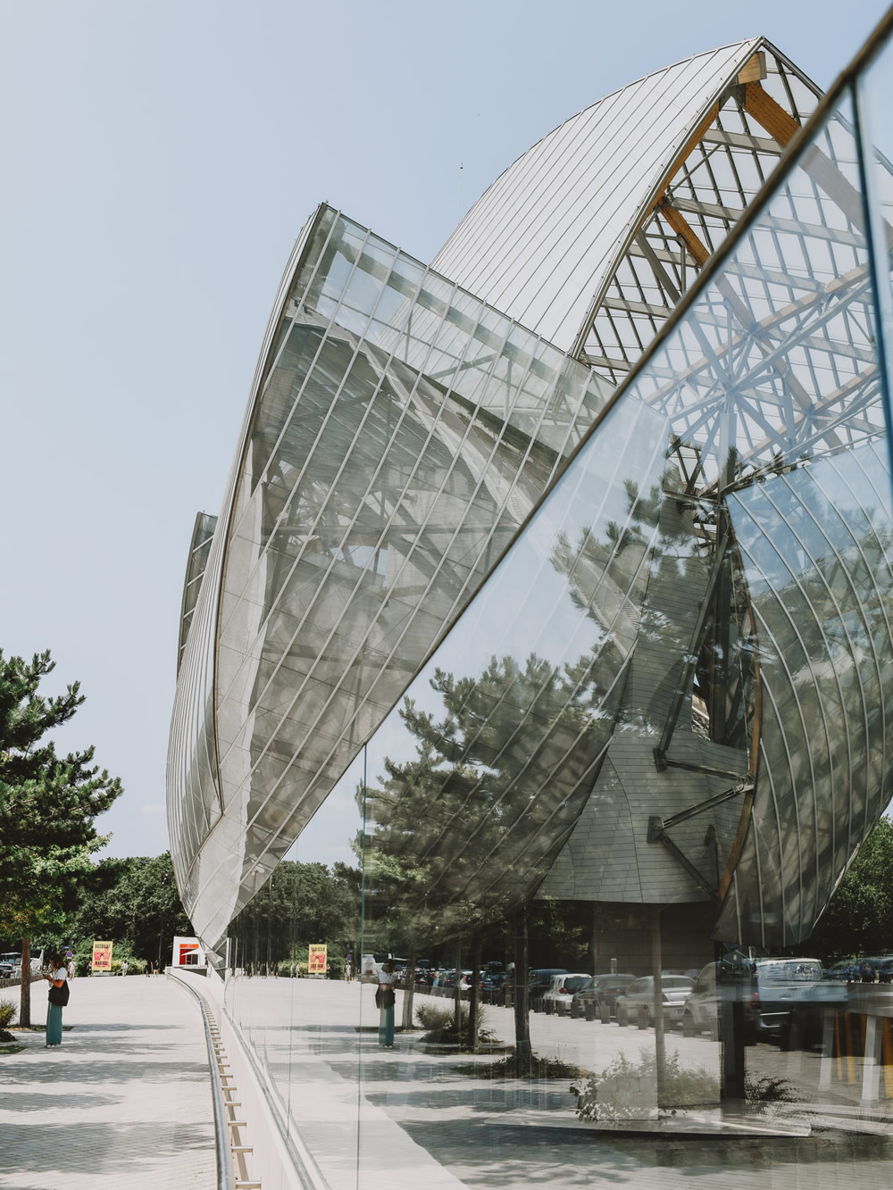 Fondation Louis Vuitton – výměny skel